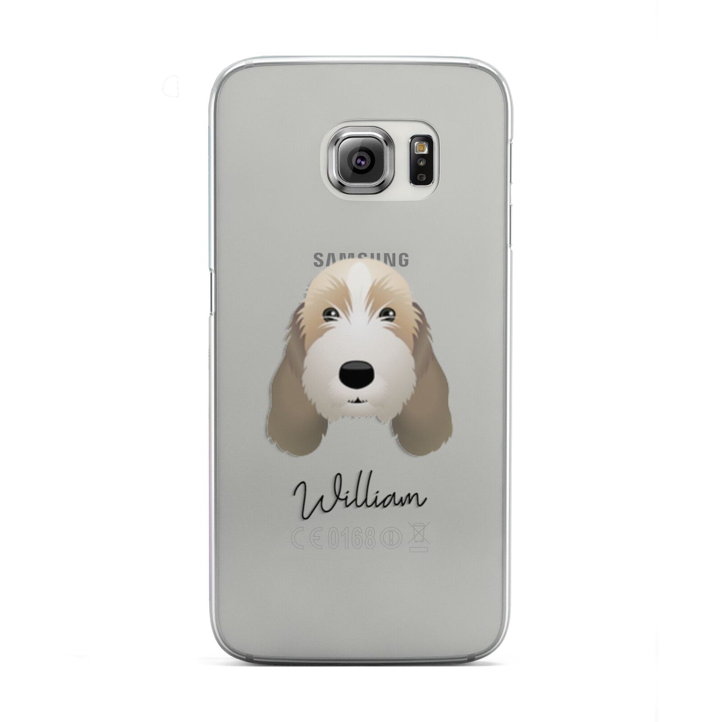 Petit Basset Griffon Vendeen Personalised Samsung Galaxy S6 Edge Case