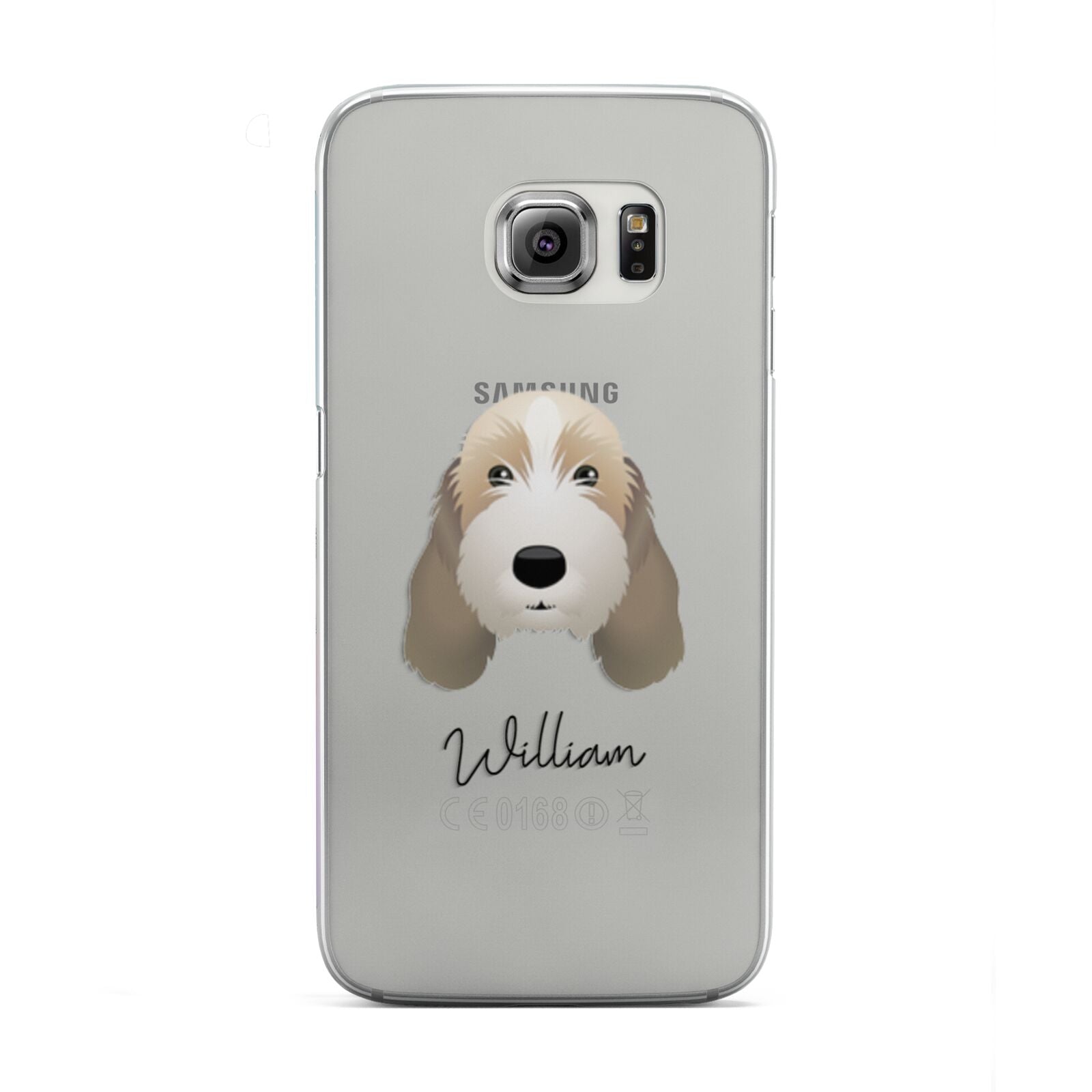 Petit Basset Griffon Vendeen Personalised Samsung Galaxy S6 Edge Case