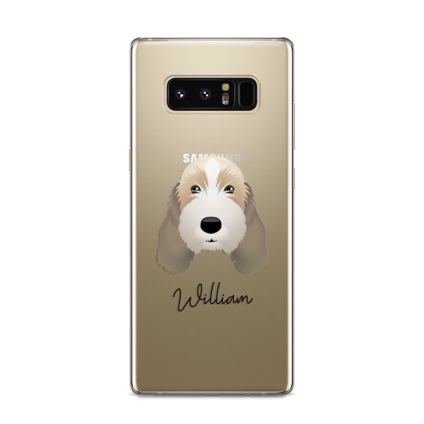Petit Basset Griffon Vendeen Personalised Samsung Galaxy S8 Case