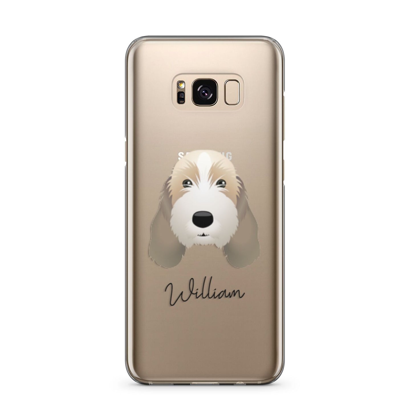 Petit Basset Griffon Vendeen Personalised Samsung Galaxy S8 Plus Case