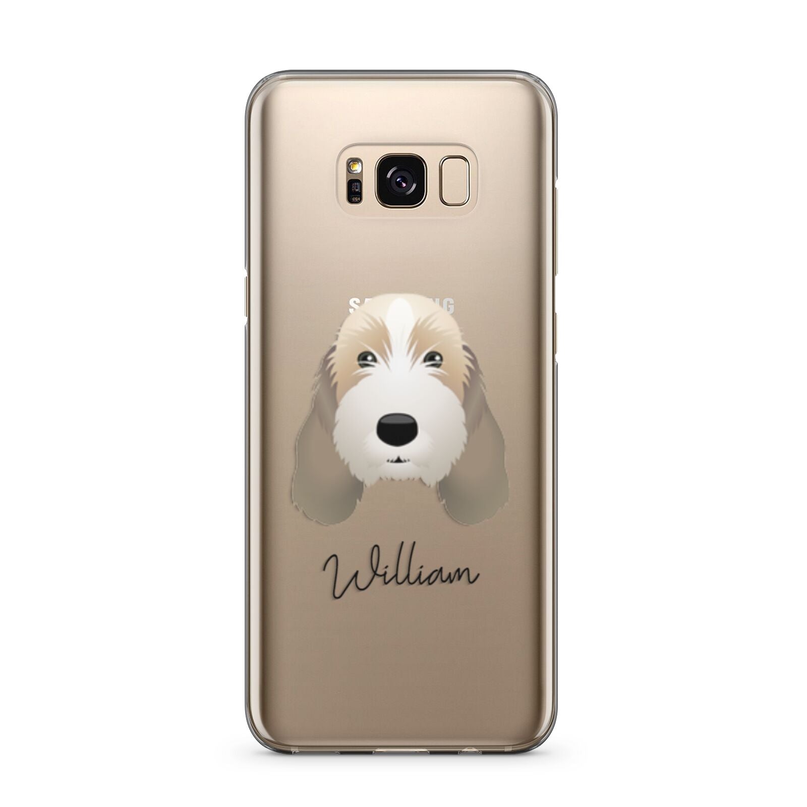 Petit Basset Griffon Vendeen Personalised Samsung Galaxy S8 Plus Case