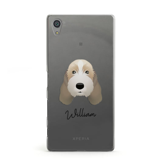Petit Basset Griffon Vendeen Personalised Sony Xperia Case