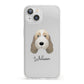 Petit Basset Griffon Vendeen Personalised iPhone 13 Clear Bumper Case