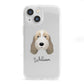 Petit Basset Griffon Vendeen Personalised iPhone 13 Mini Clear Bumper Case