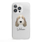 Petit Basset Griffon Vendeen Personalised iPhone 13 Pro Clear Bumper Case