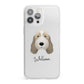 Petit Basset Griffon Vendeen Personalised iPhone 13 Pro Max Clear Bumper Case