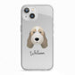 Petit Basset Griffon Vendeen Personalised iPhone 13 TPU Impact Case with White Edges