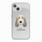 Petit Basset Griffon Vendeen Personalised iPhone 13 TPU Impact Case with White Edges