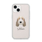 Petit Basset Griffon Vendeen Personalised iPhone 14 Clear Tough Case Starlight