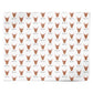 Pharaoh Hound Icon with Name Personalised Wrapping Paper Alternative