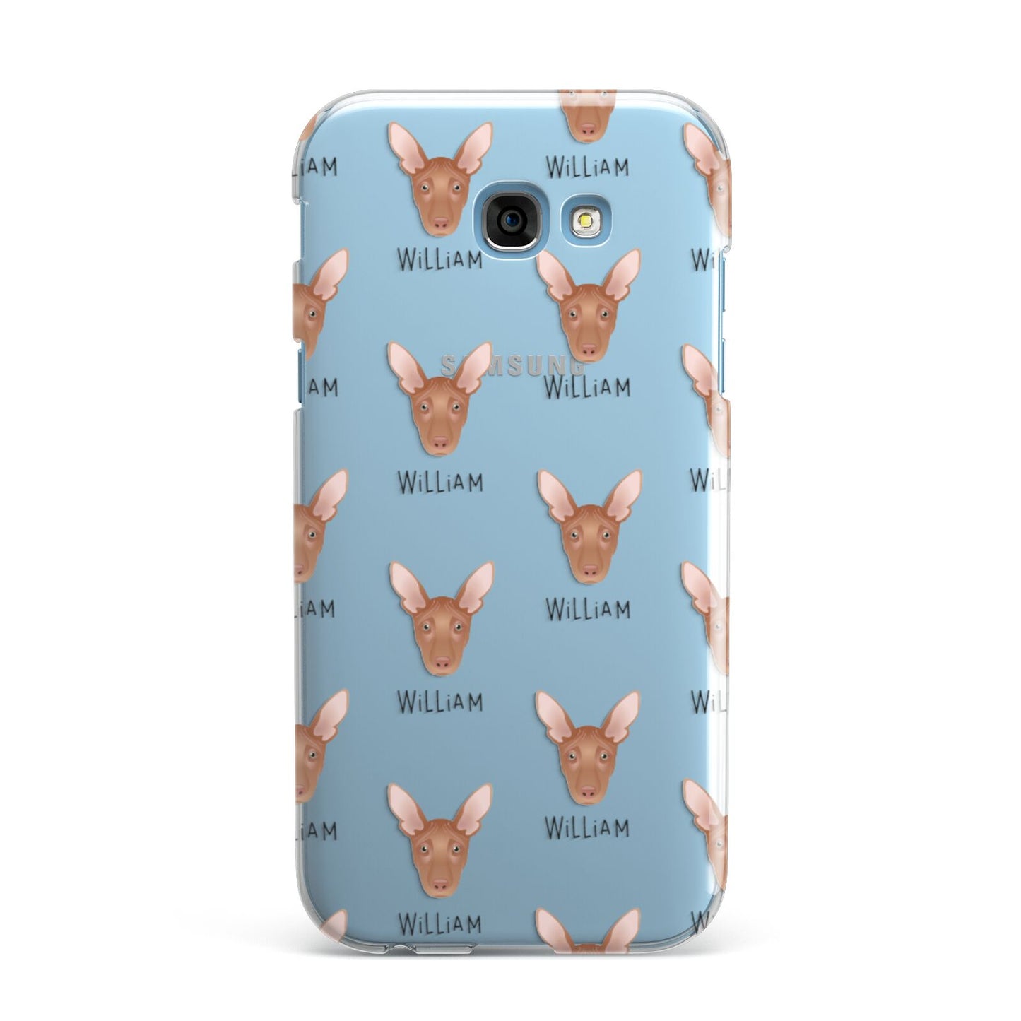 Pharaoh Hound Icon with Name Samsung Galaxy A7 2017 Case
