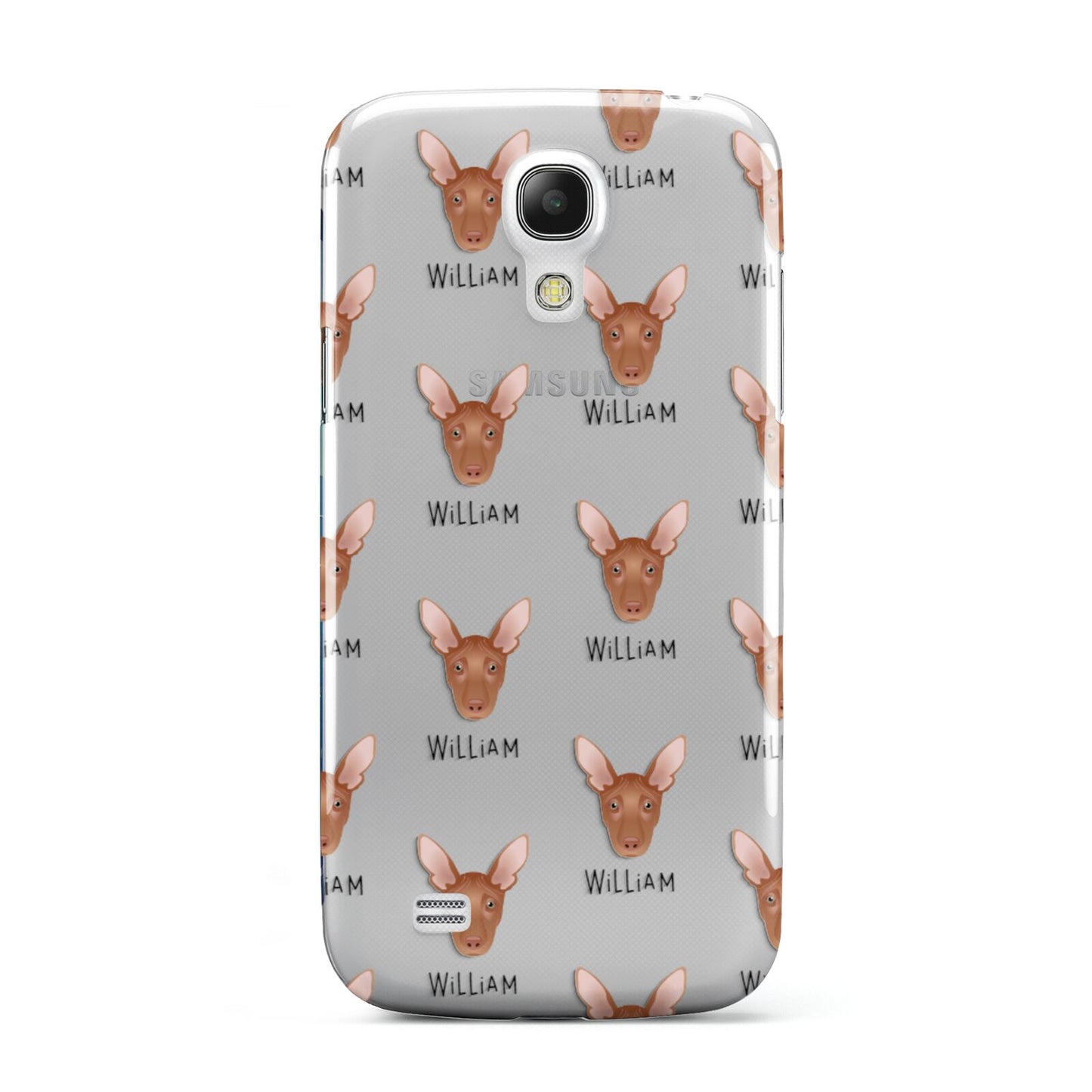 Pharaoh Hound Icon with Name Samsung Galaxy S4 Mini Case