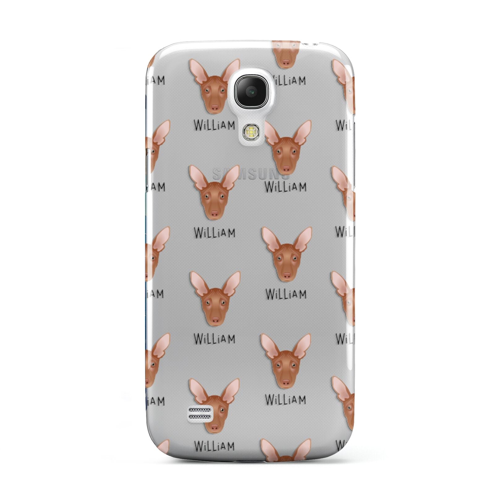 Pharaoh Hound Icon with Name Samsung Galaxy S4 Mini Case