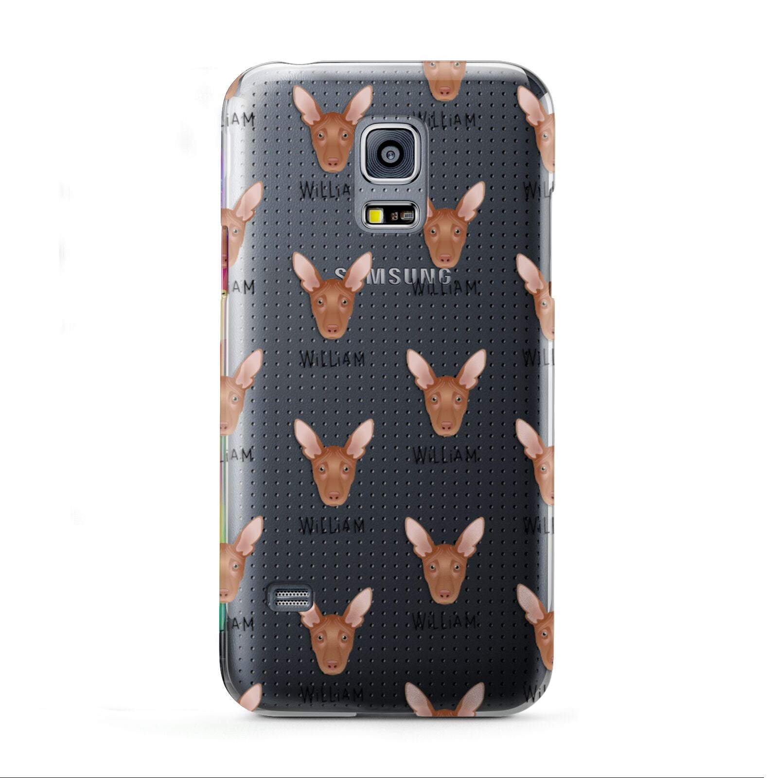 Pharaoh Hound Icon with Name Samsung Galaxy S5 Mini Case