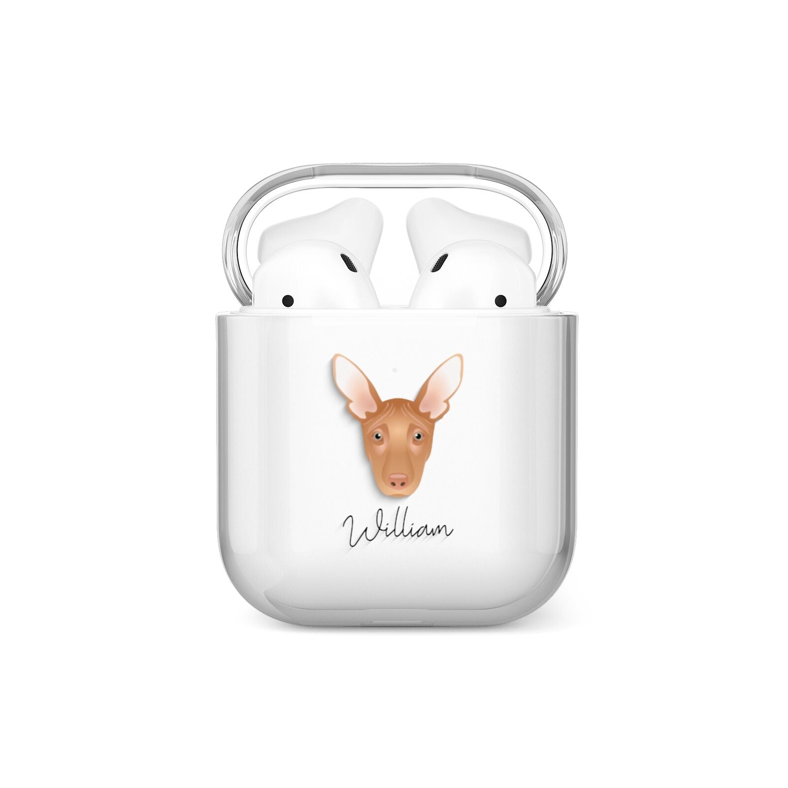 Pharaoh Hound Personalised AirPods Case