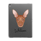 Pharaoh Hound Personalised Apple iPad Grey Case