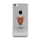 Pharaoh Hound Personalised Apple iPhone 5c Case