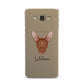 Pharaoh Hound Personalised Samsung Galaxy A8 Case