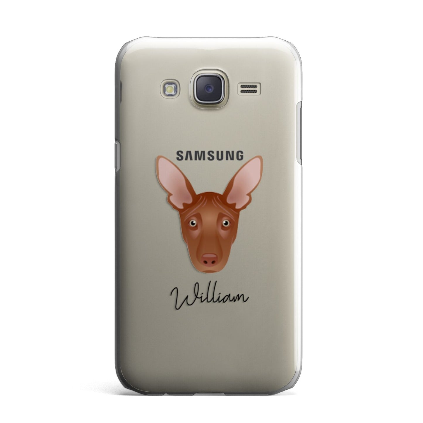 Pharaoh Hound Personalised Samsung Galaxy J7 Case