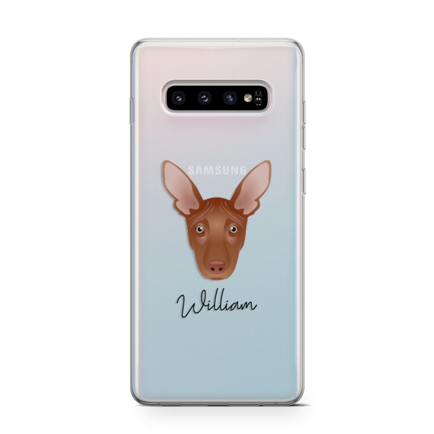 Pharaoh Hound Personalised Samsung Galaxy S10 Case