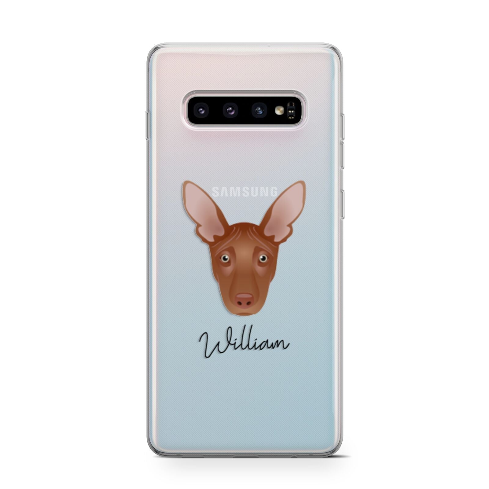 Pharaoh Hound Personalised Samsung Galaxy S10 Case