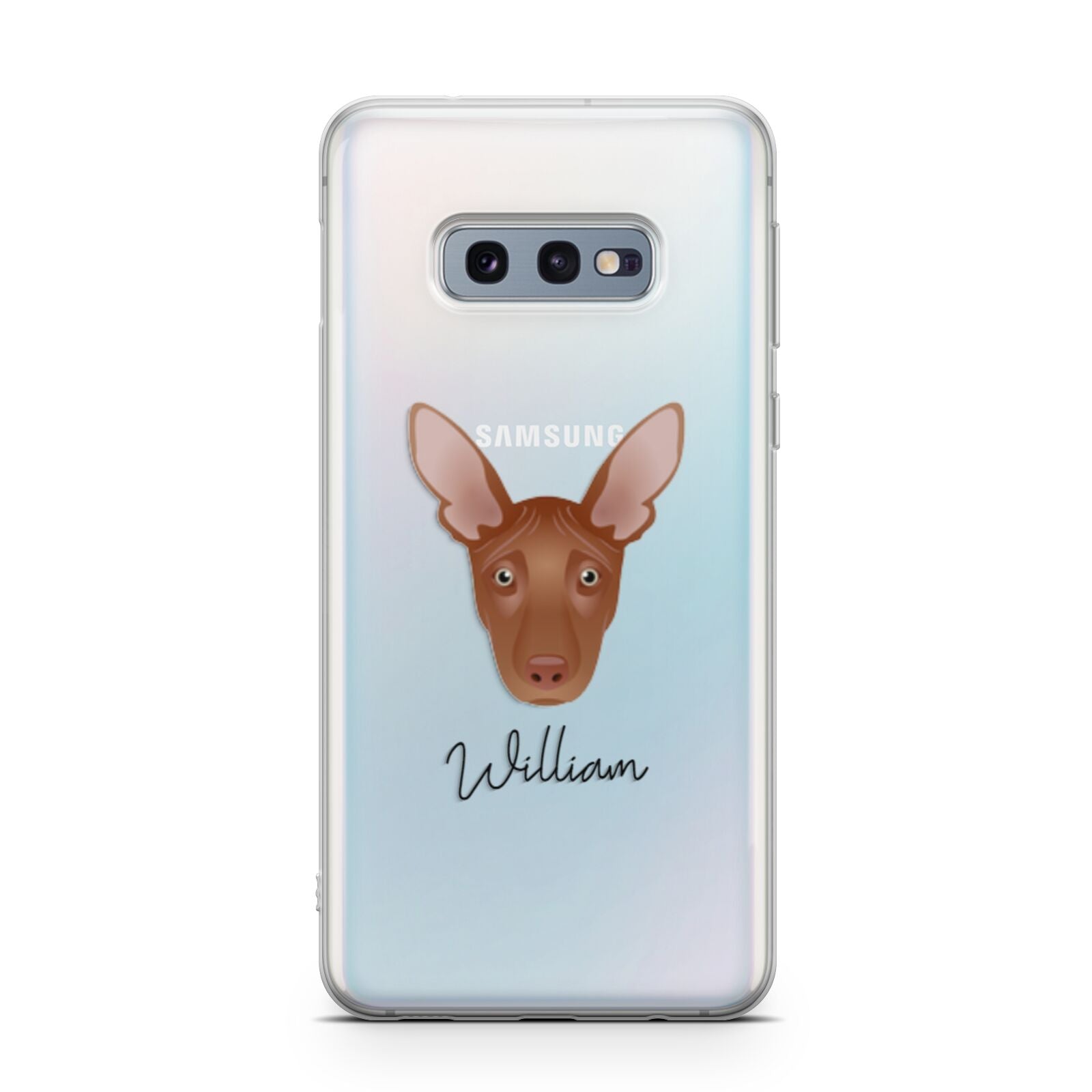 Pharaoh Hound Personalised Samsung Galaxy S10E Case
