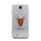 Pharaoh Hound Personalised Samsung Galaxy S4 Case