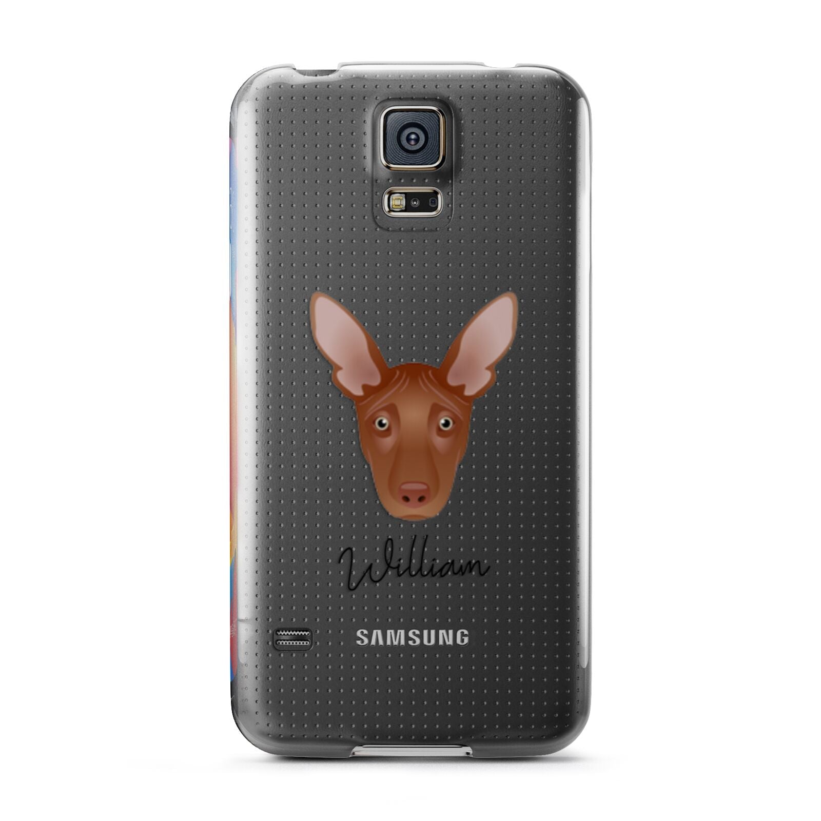 Pharaoh Hound Personalised Samsung Galaxy S5 Case