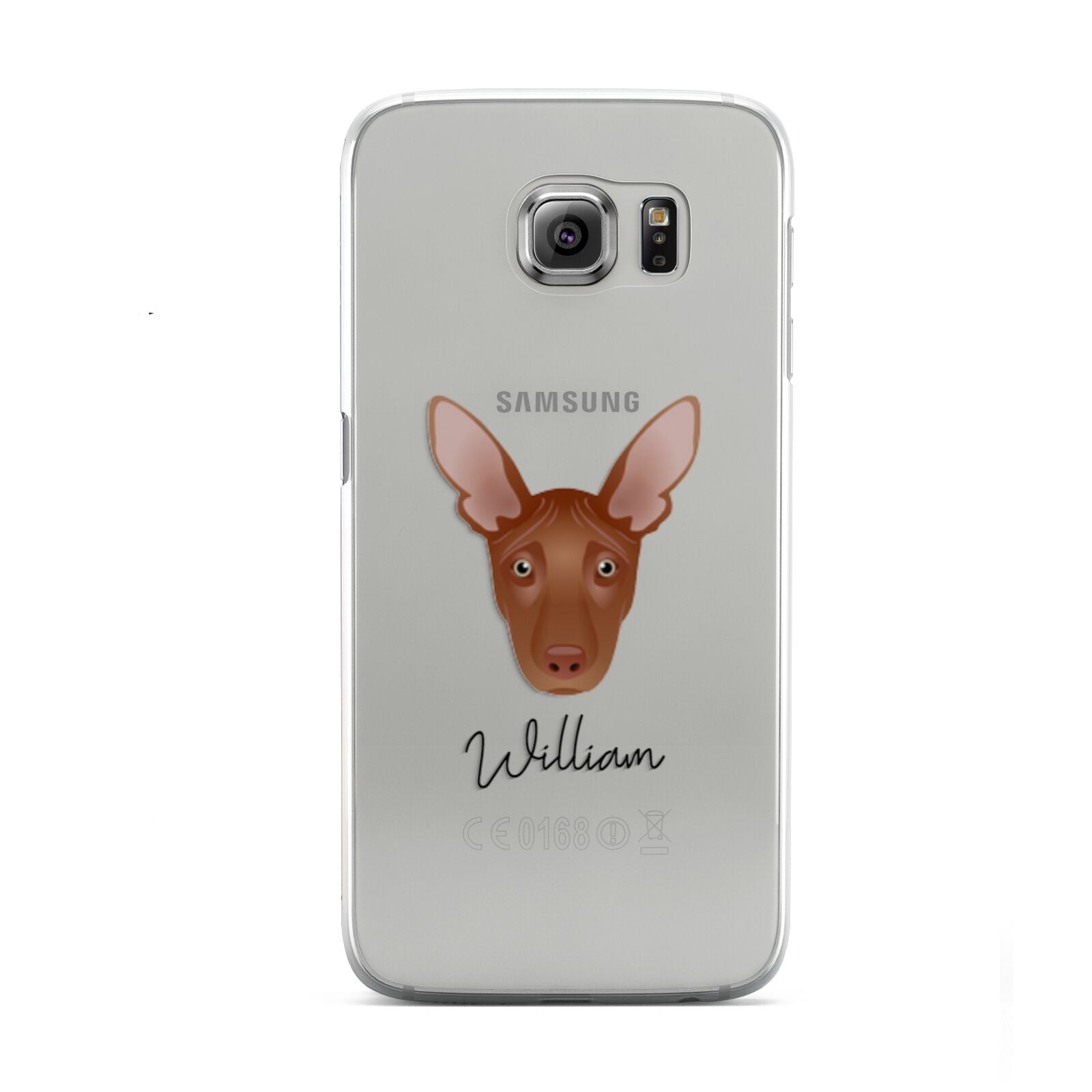 Pharaoh Hound Personalised Samsung Galaxy S6 Case