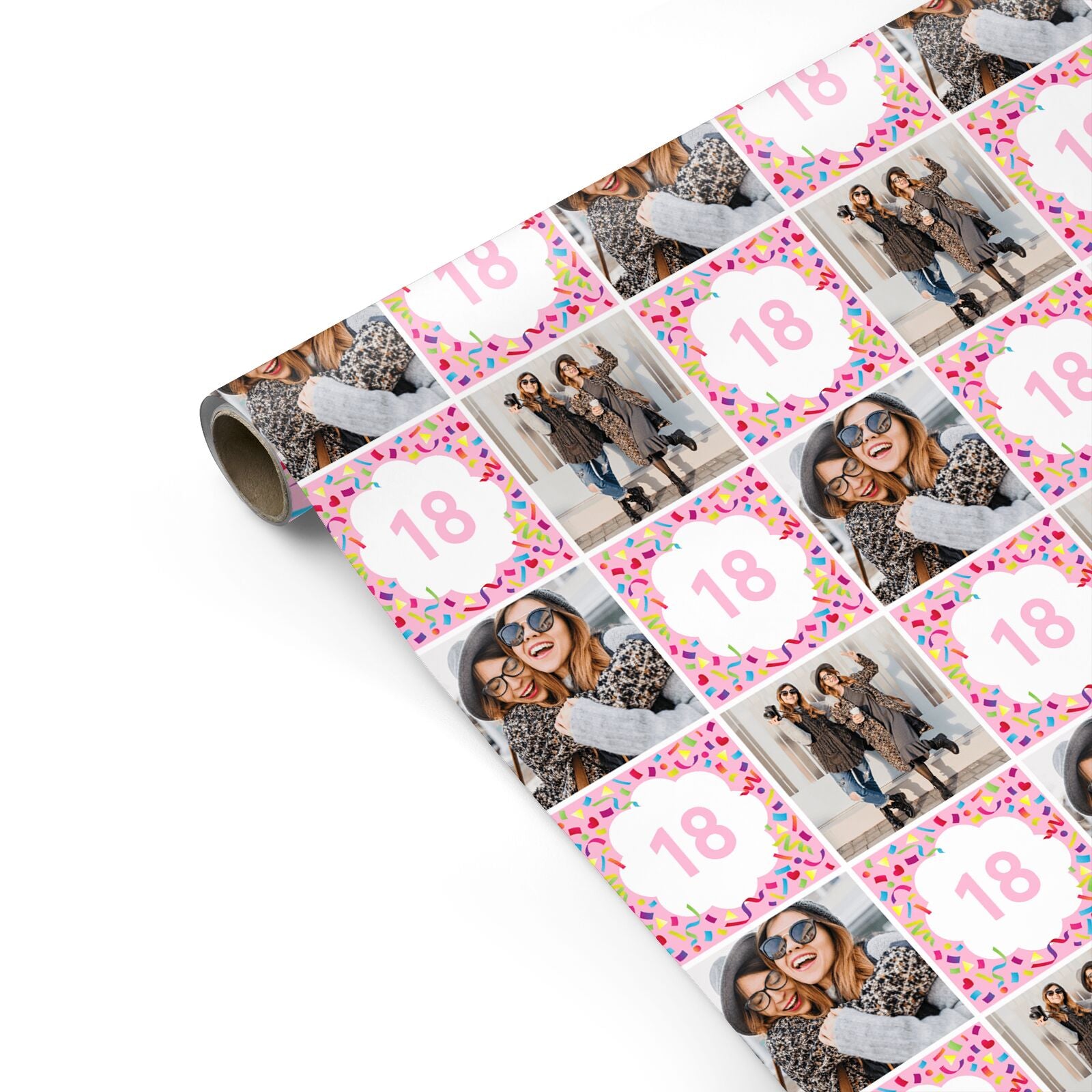 Photo Birthday Personalised Gift Wrap