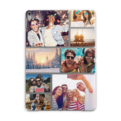 Photo Collage Apple iPad Silver Case