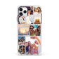 Photo Collage Apple iPhone 11 Pro Max in Silver with White Impact Case