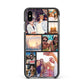 Photo Collage Apple iPhone Xs Max Impact Case Black Edge on Black Phone