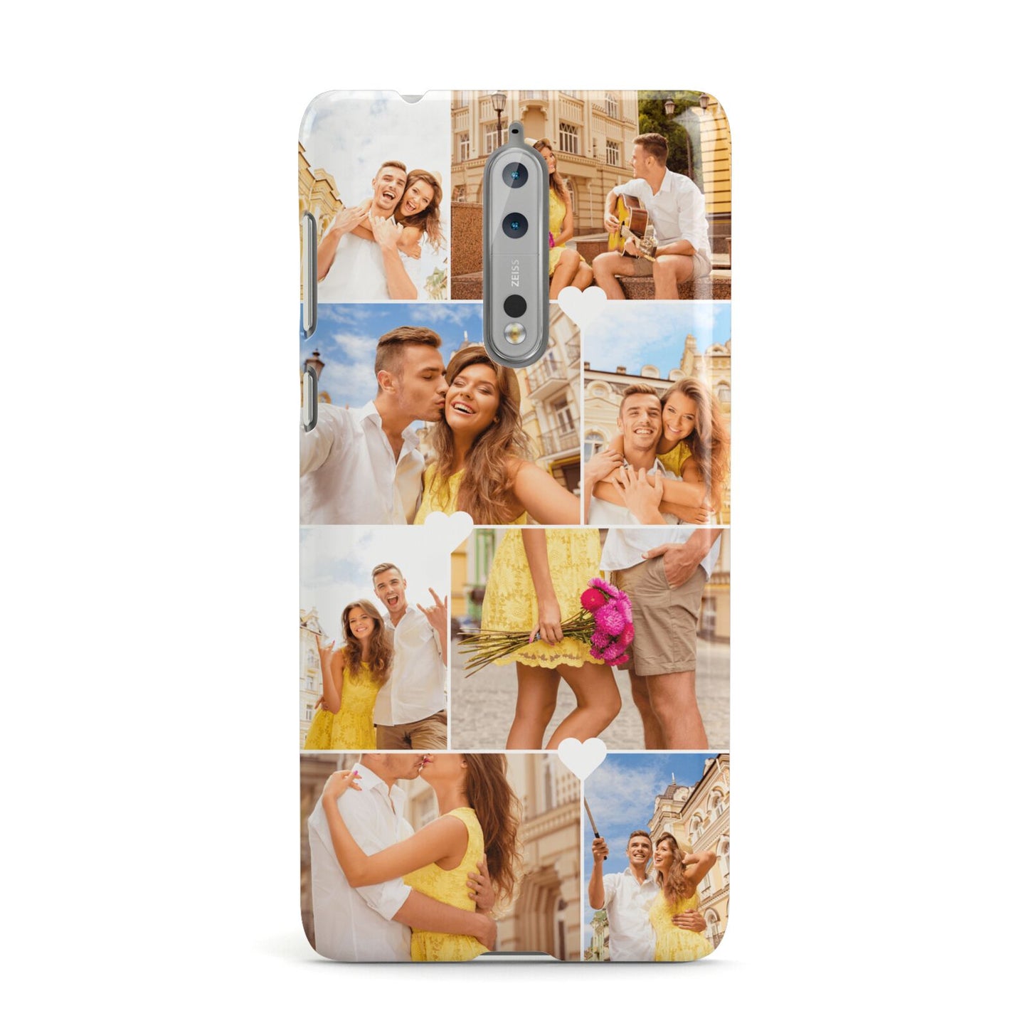 Photo Collage Heart Nokia Case