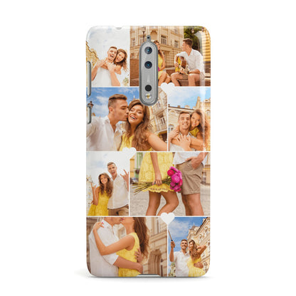 Photo Collage Heart Nokia Case