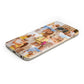Photo Collage Heart Protective Samsung Galaxy Case Angled Image