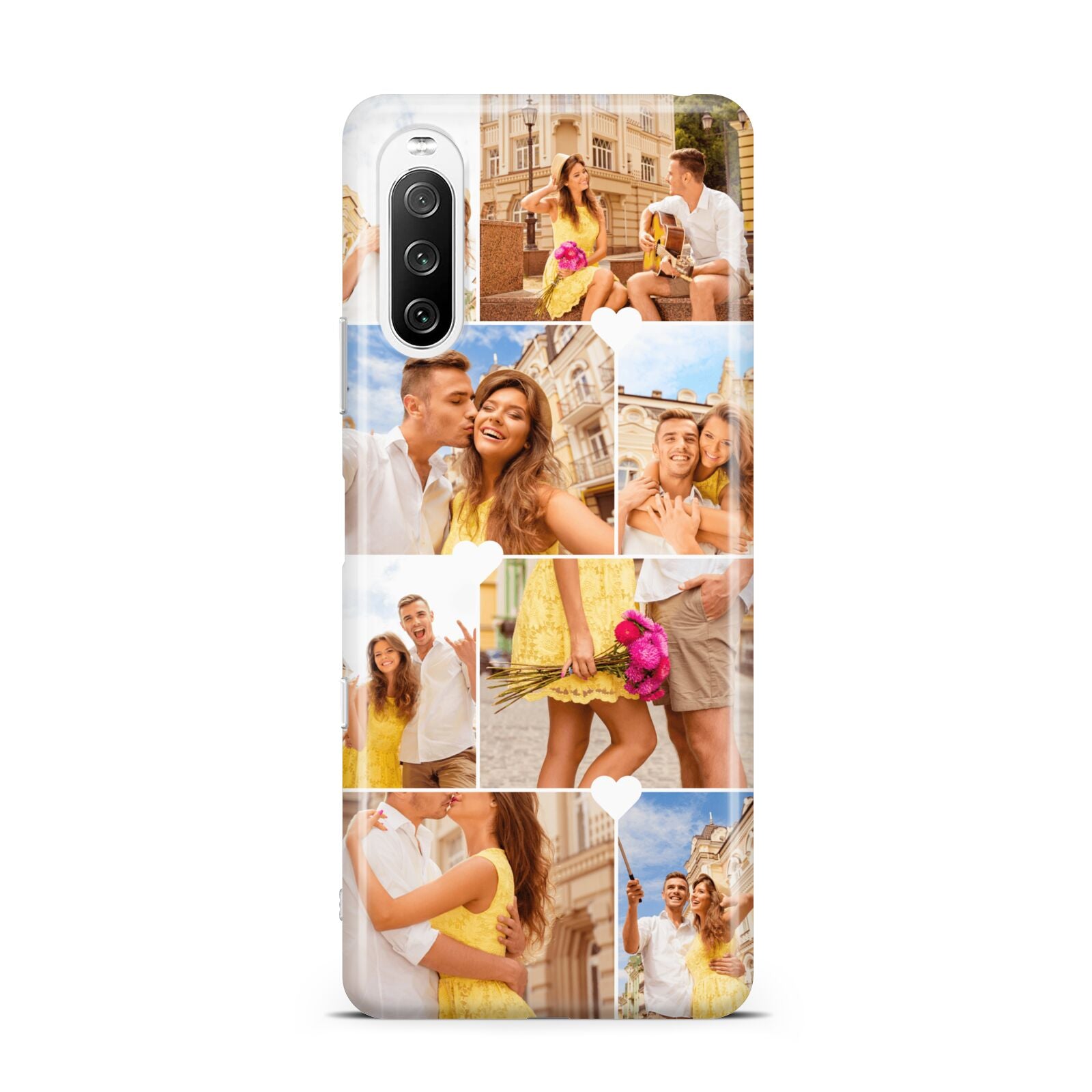 Photo Collage Heart Sony Xperia 10 III Case