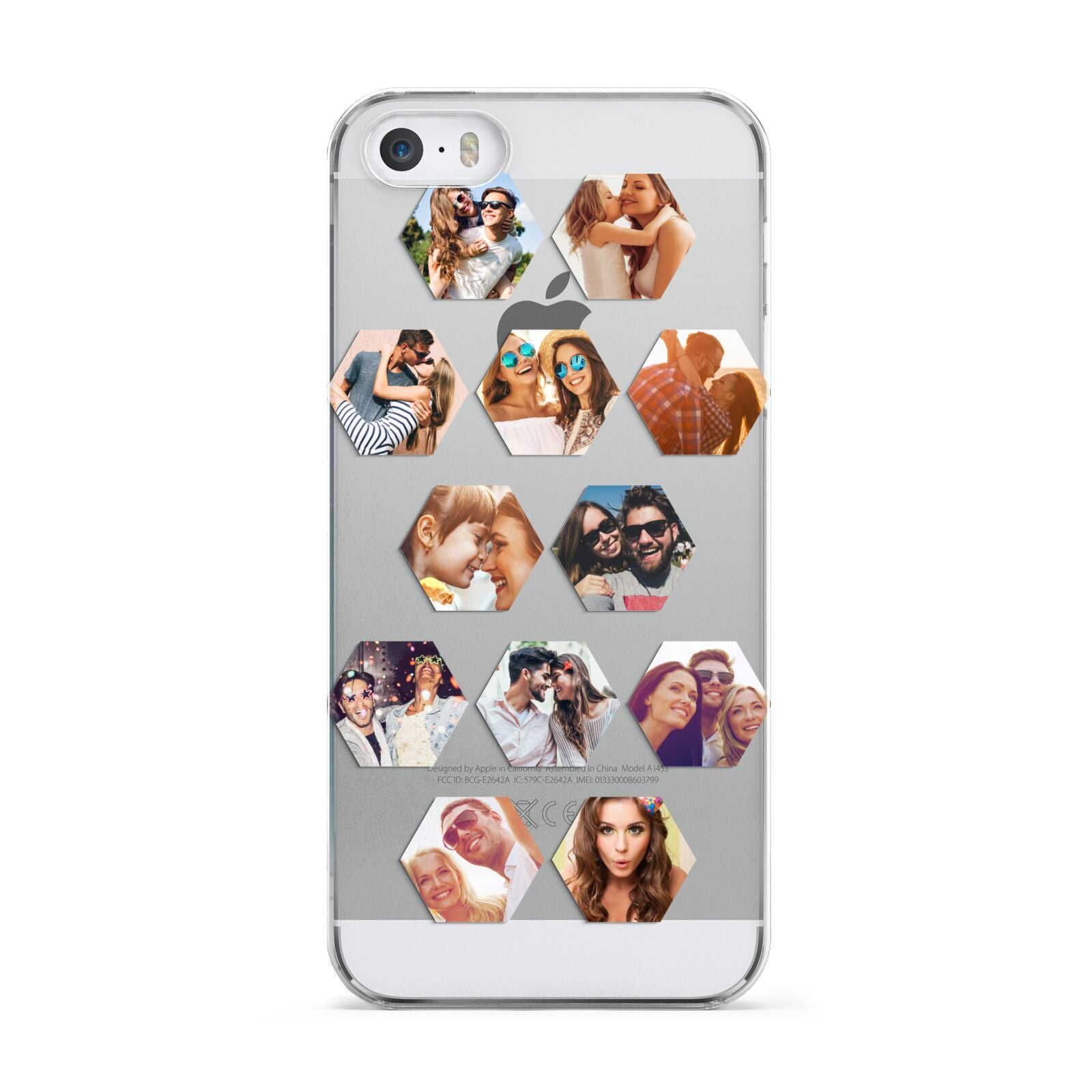 Photo Collage Hexagon Apple iPhone 5 Case