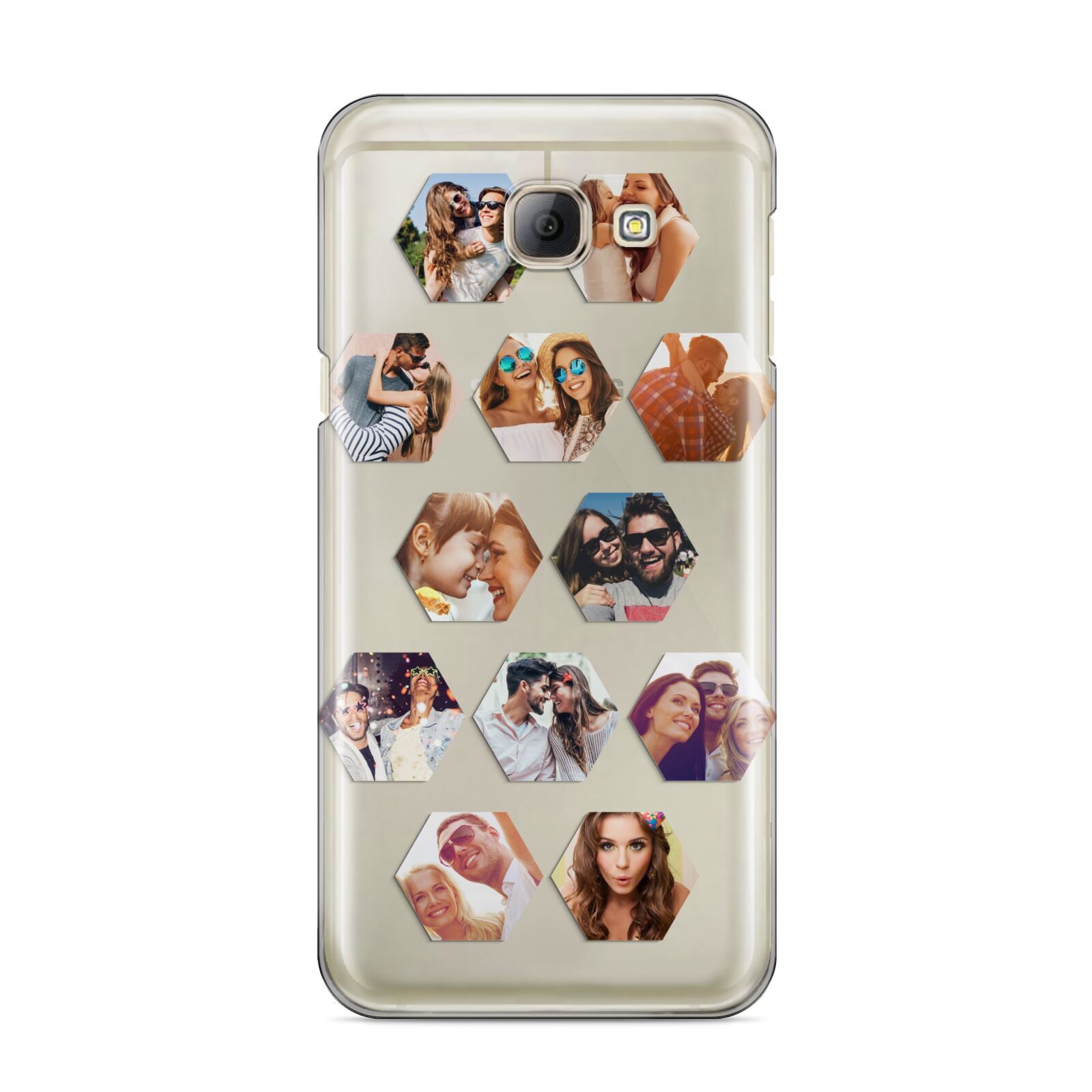 Photo Collage Hexagon Samsung Galaxy A8 2016 Case