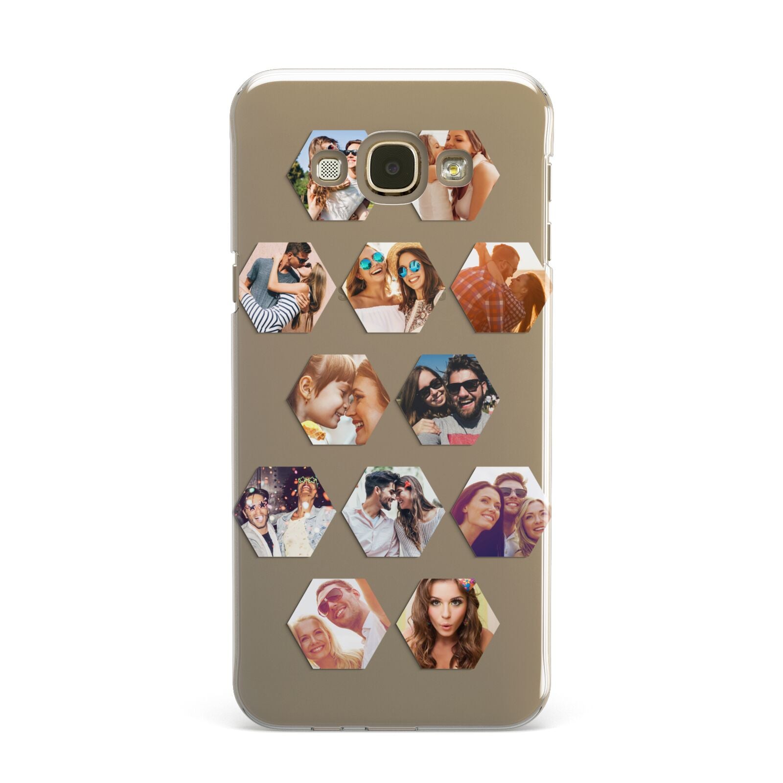 Photo Collage Hexagon Samsung Galaxy A8 Case