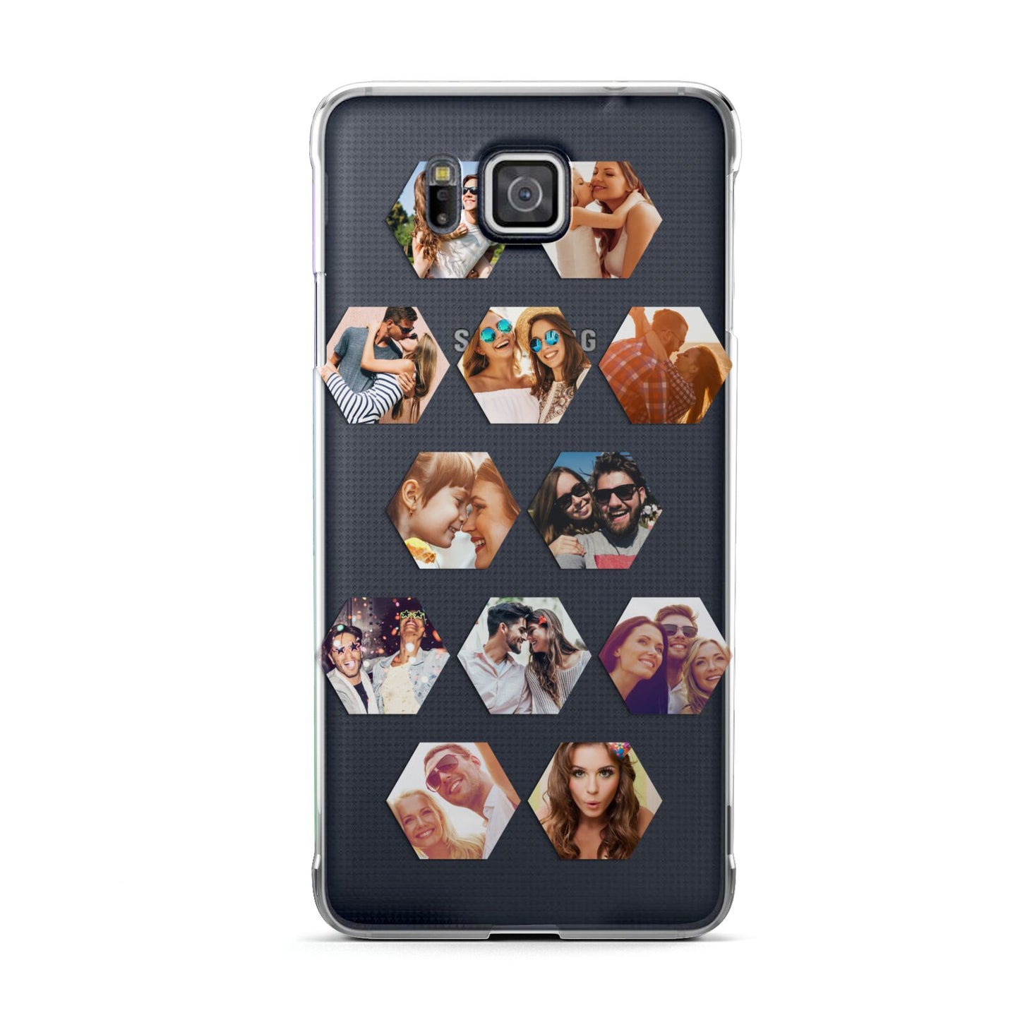 Photo Collage Hexagon Samsung Galaxy Alpha Case