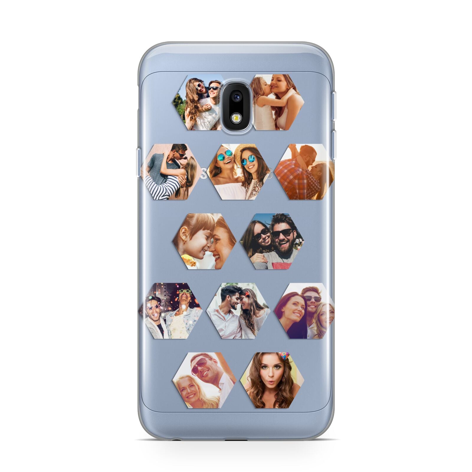 Photo Collage Hexagon Samsung Galaxy J3 2017 Case