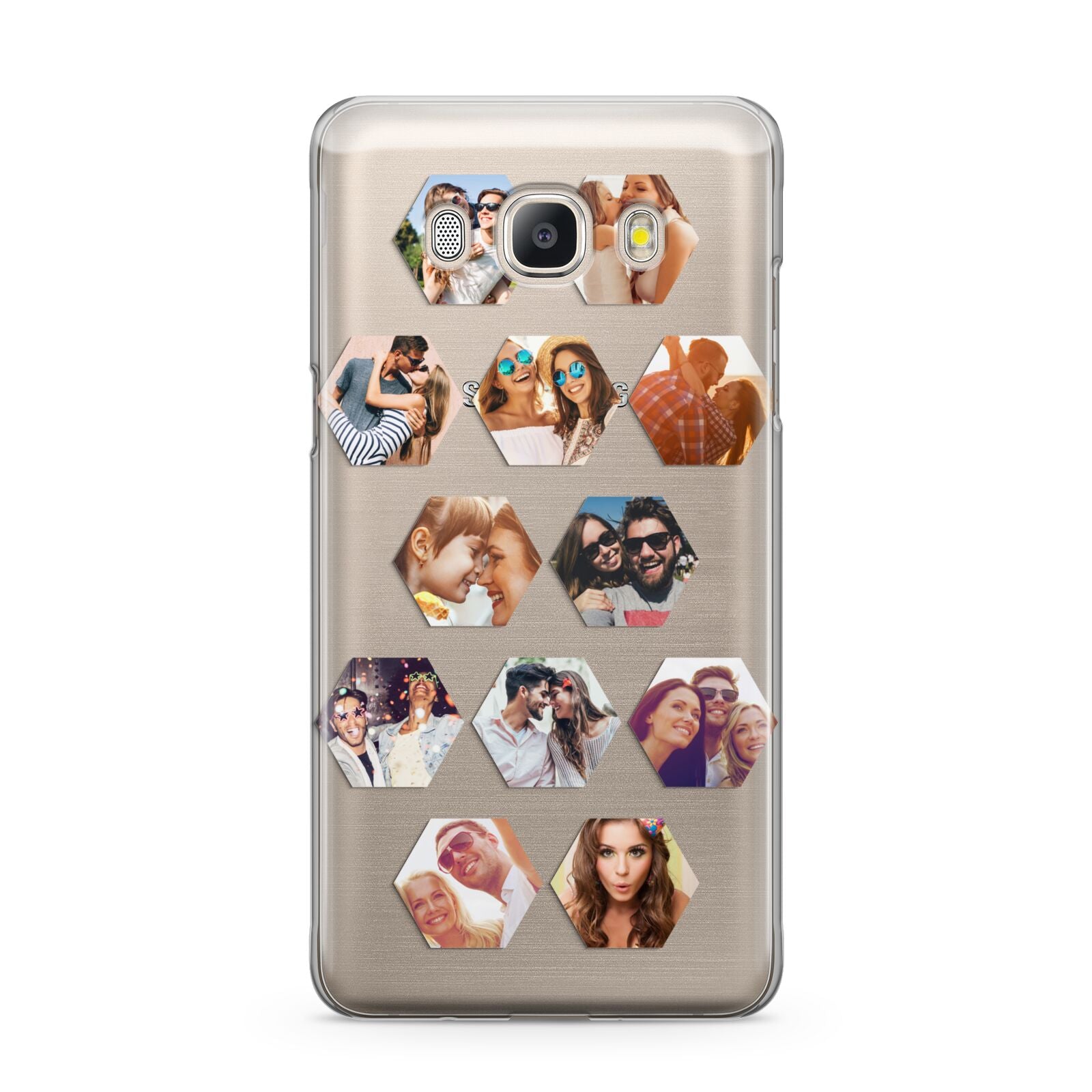 Photo Collage Hexagon Samsung Galaxy J5 2016 Case