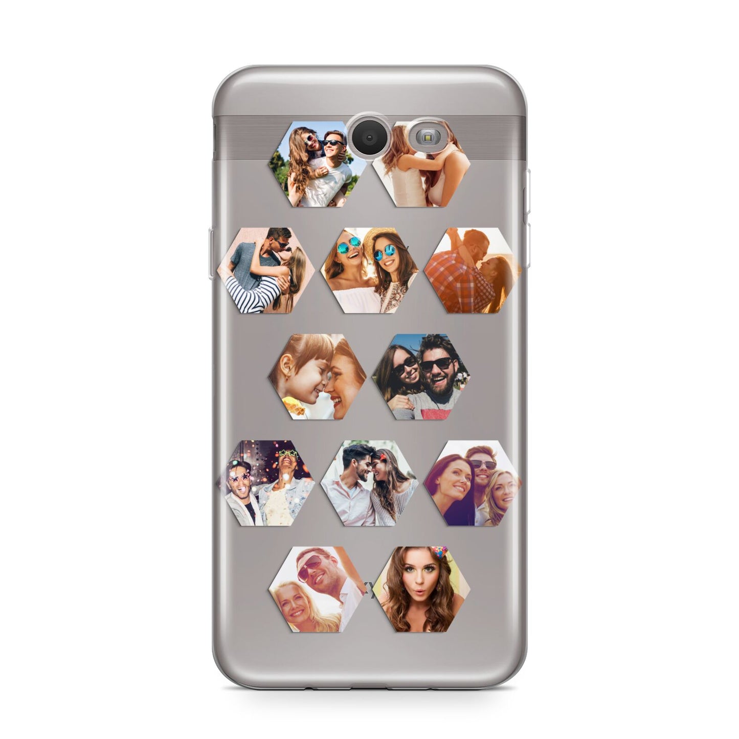 Photo Collage Hexagon Samsung Galaxy J7 2017 Case