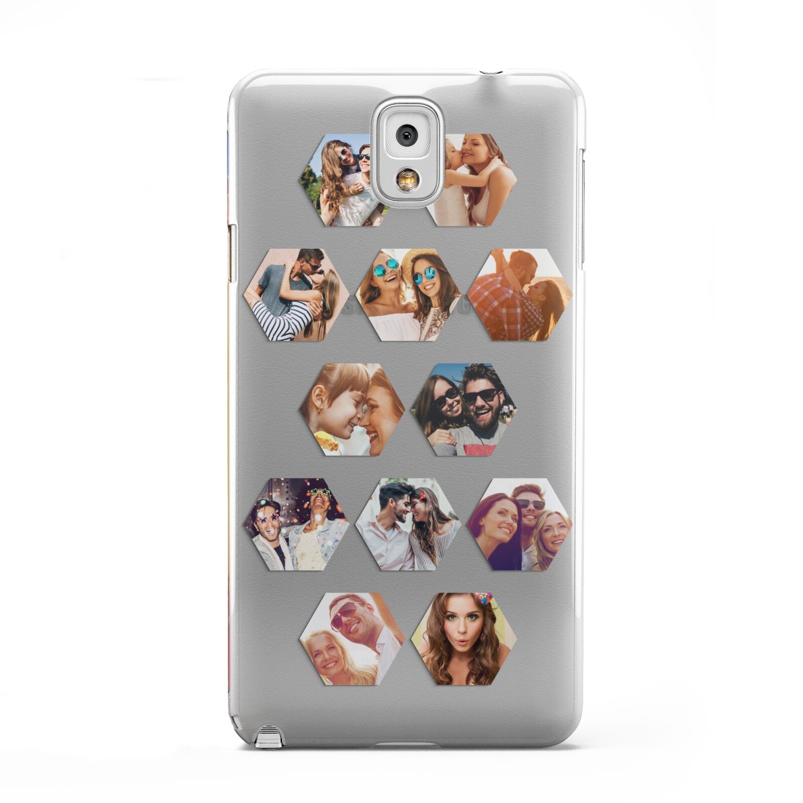Photo Collage Hexagon Samsung Galaxy Note 3 Case