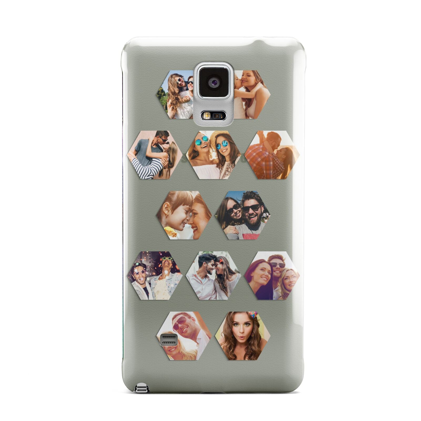 Photo Collage Hexagon Samsung Galaxy Note 4 Case