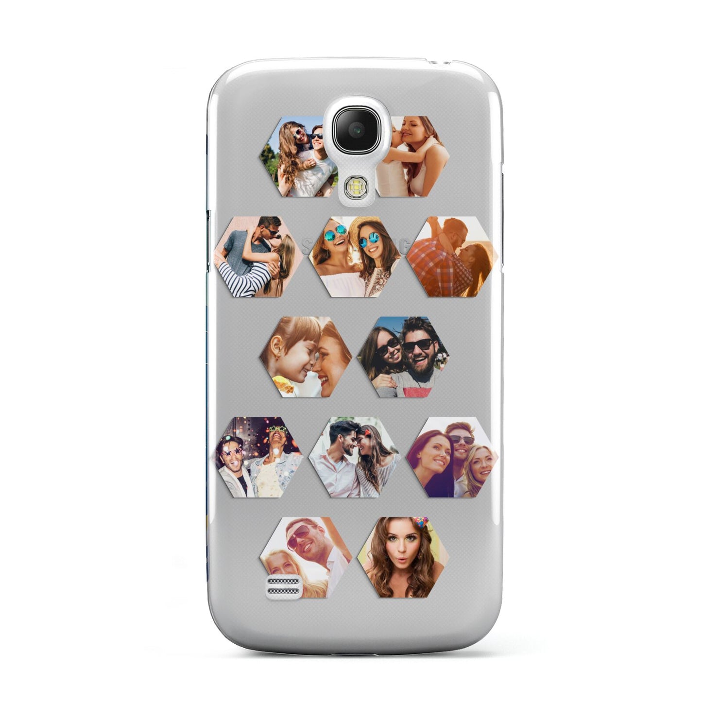Photo Collage Hexagon Samsung Galaxy S4 Mini Case