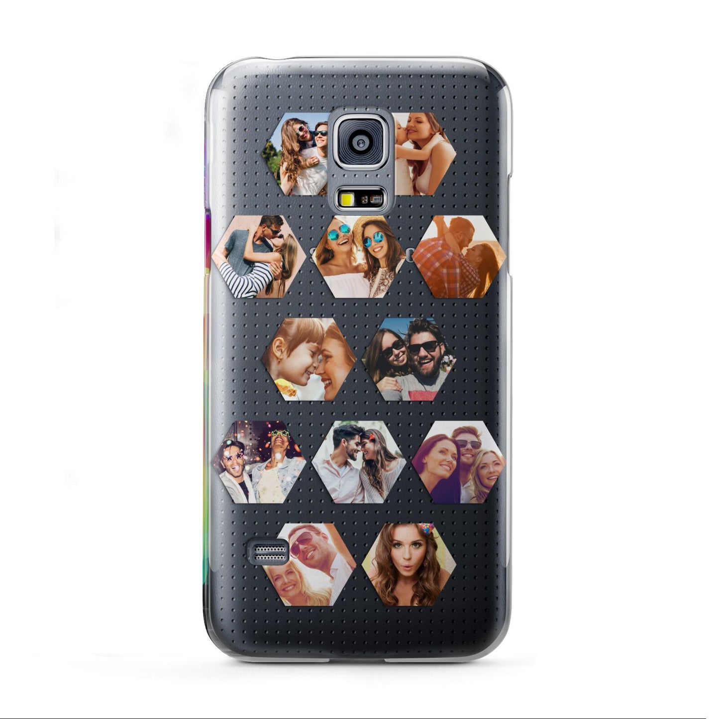 Photo Collage Hexagon Samsung Galaxy S5 Mini Case