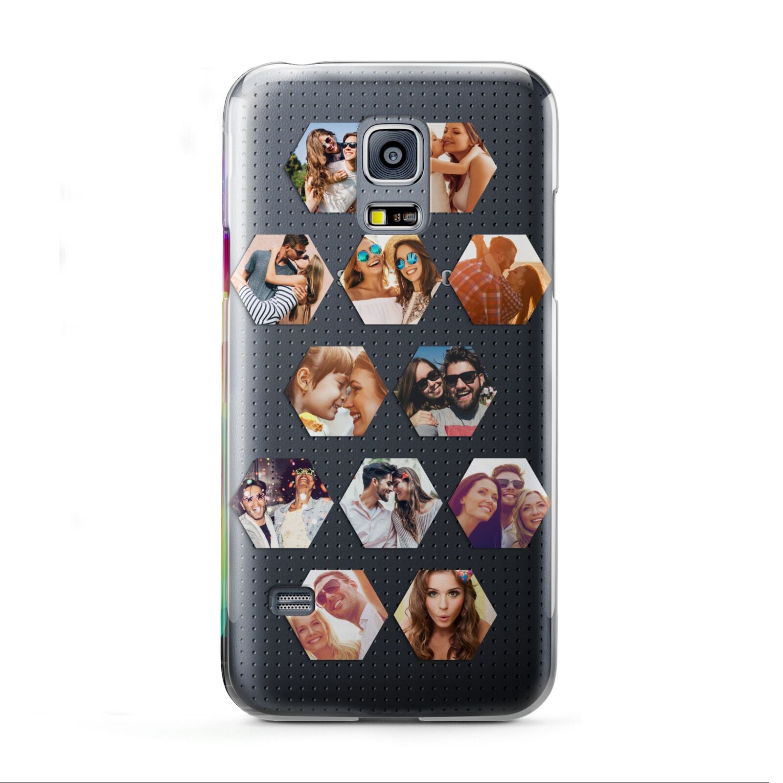 Photo Collage Hexagon Samsung Galaxy S5 Mini Case