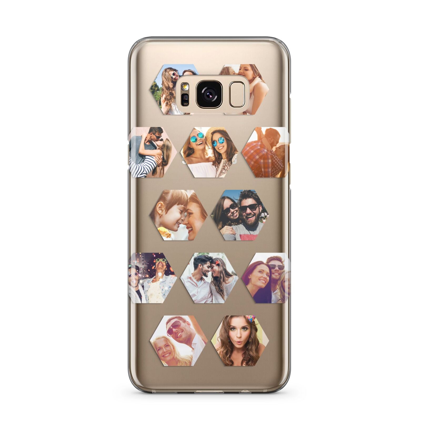 Photo Collage Hexagon Samsung Galaxy S8 Plus Case